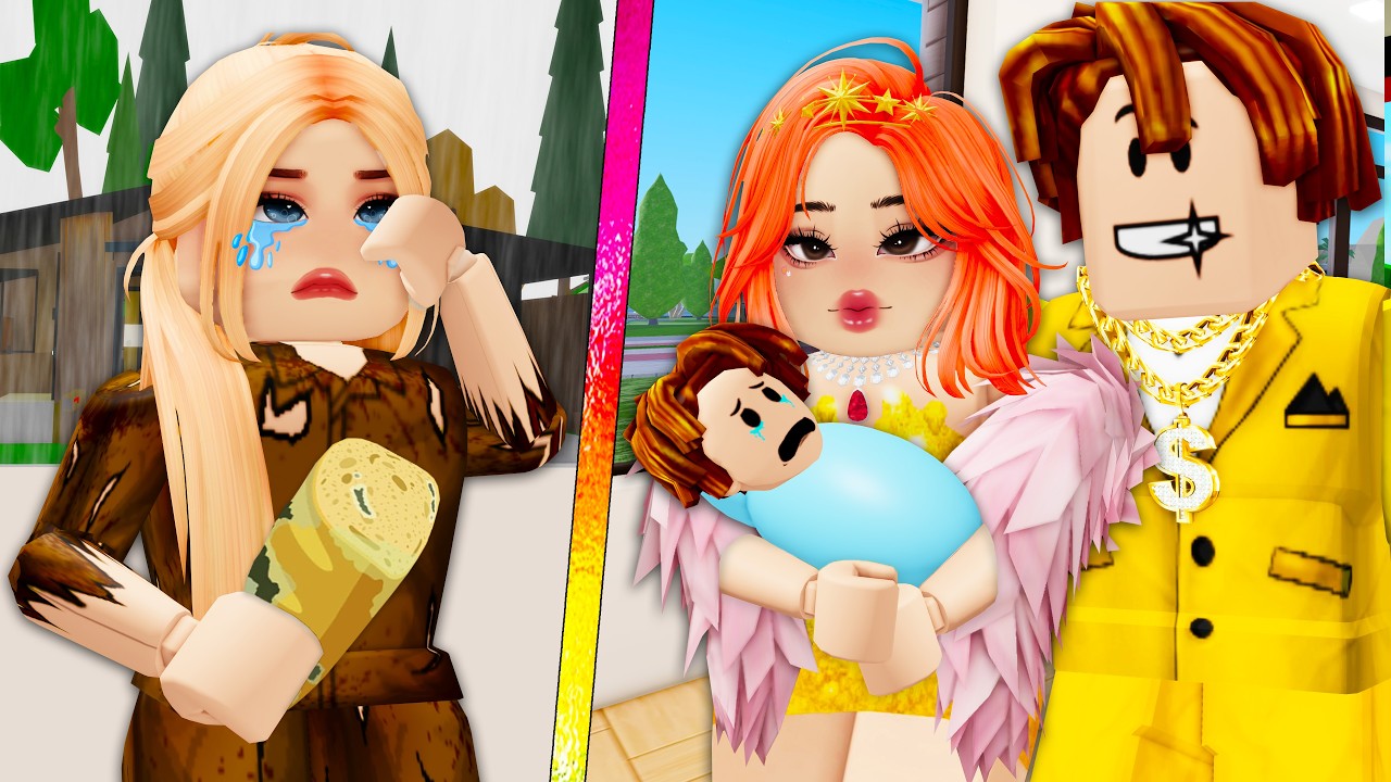 ROBLOX Brookhaven 🏡RP: Die Reiche Mutter und Die Arme Mutter | BrookieLeben