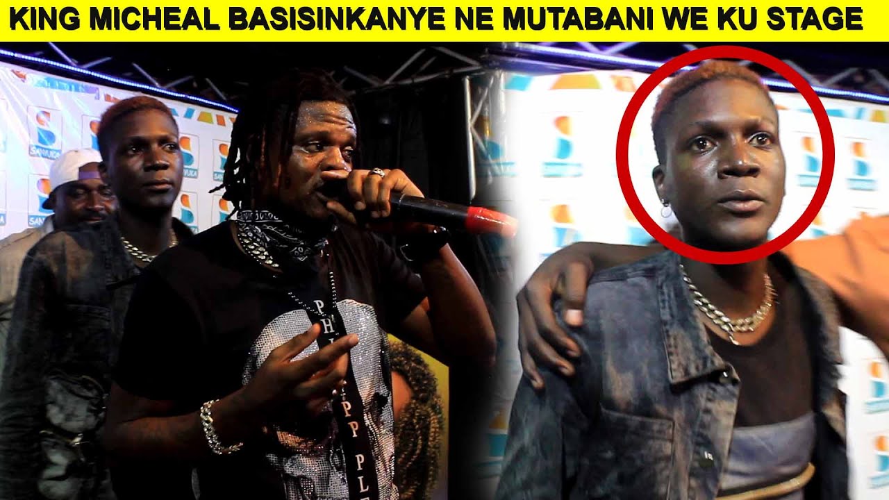 KING MICHEAL BASISINKANYE NE MUTABANI WE KU STAGE-NAYE TAMWEGANYE