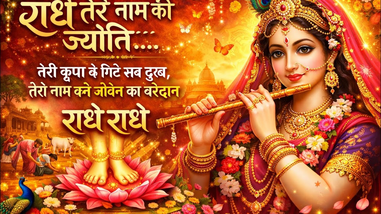 राधे तेरे नाम की ज्योति | New Radha Bhajan 2026 | Latest Hindi Devotional Song