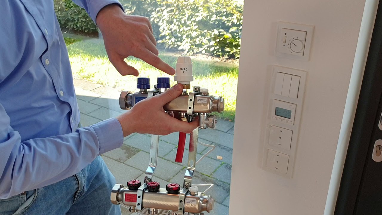 Stellmotor Fu&szlig;bodenheizung