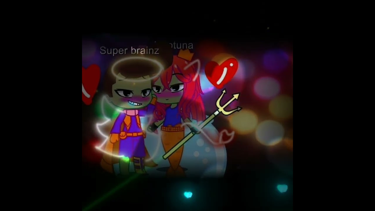 super brain x neptuna and professor brainstor x immorticia amv