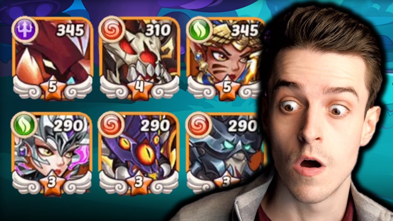 His IDLE HEROES account is stuck in 2018?!