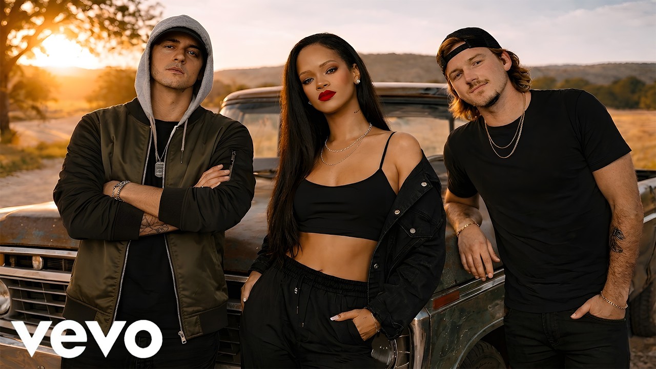 Morgan Wallen, Rihanna, Eminem - Light Beyond the Road (Video Oficial) | Lyric