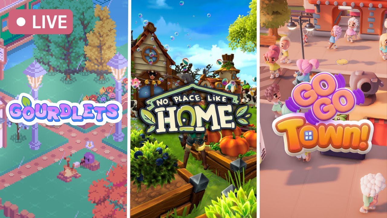 🔴 Gourdlets, No Place Like Home, Go-Go Town! | Triple Treat 🍭