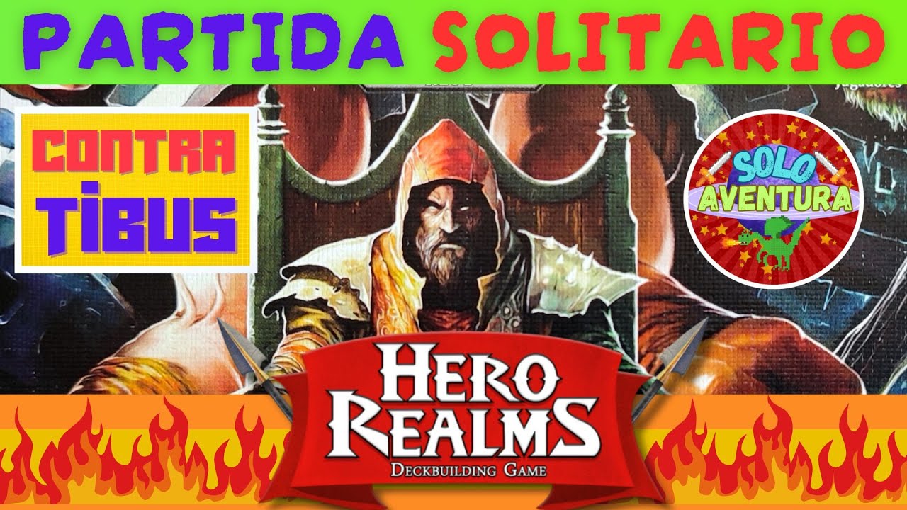 HERO REALMS - Tibus, Señor Cofrade (solitario)