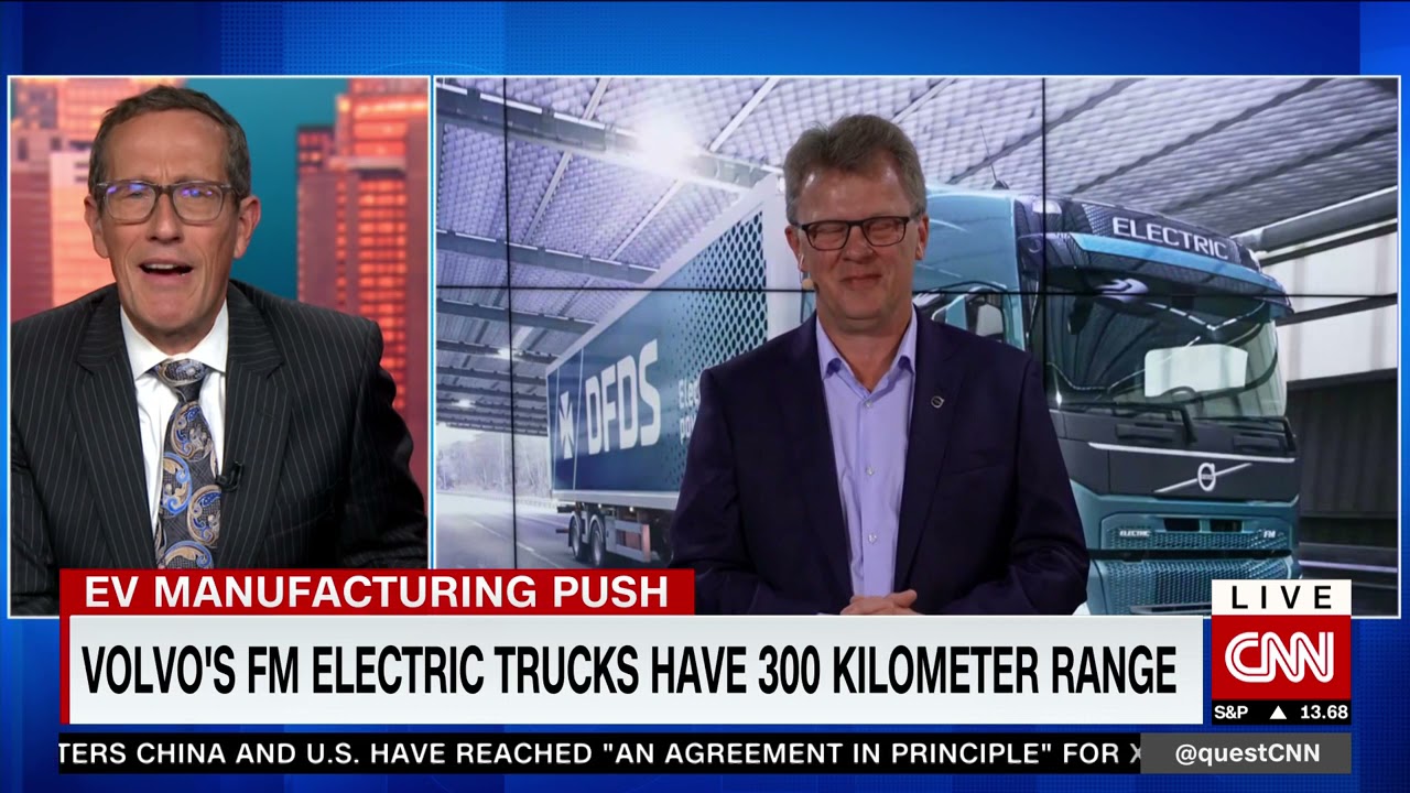 Volvo receives record order for electric trucks