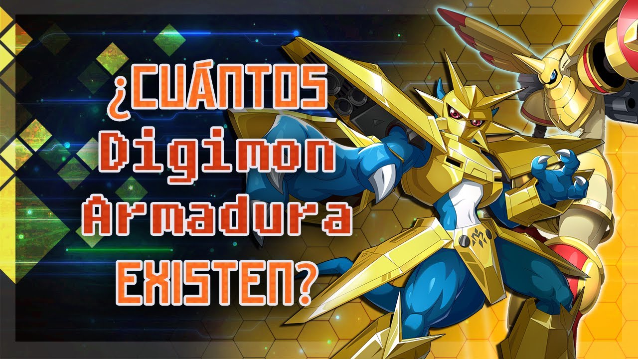 TODOS los DIGIMON ARMOR que existen en la franquicia