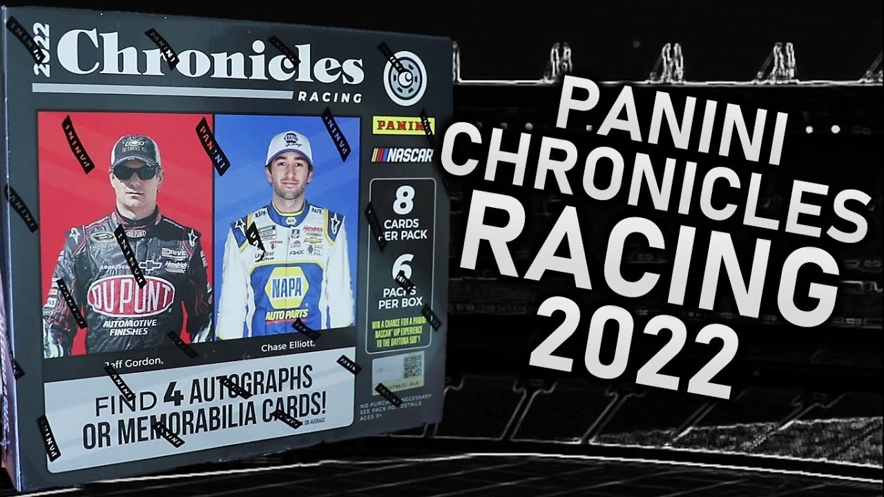 NASCAR Panini Chronicles Racing 2022 Box Break!