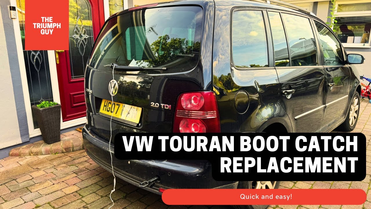 Замена замка багажника VW Touran | Пошаговое руководство своими руками