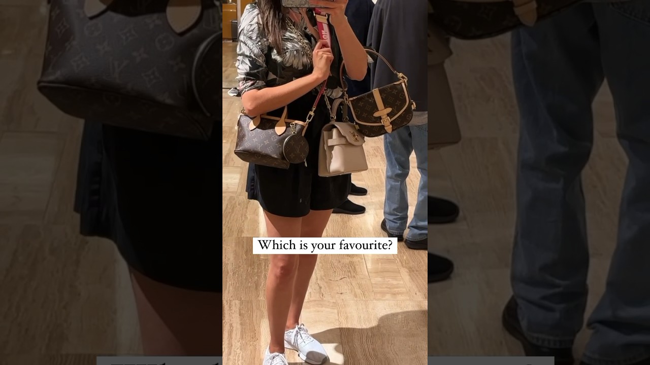 2 NEW LV Bags Neverfull BB Vs Saumur