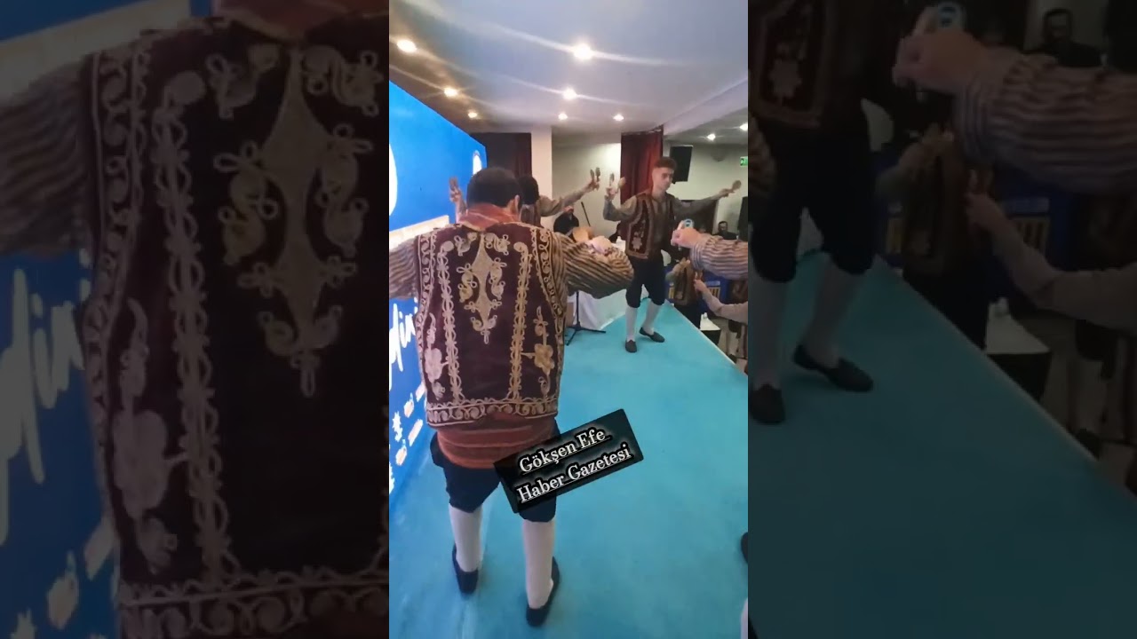 AK Parti Ayaş Gençlik kongresinde Gökler Oyun Ekibi