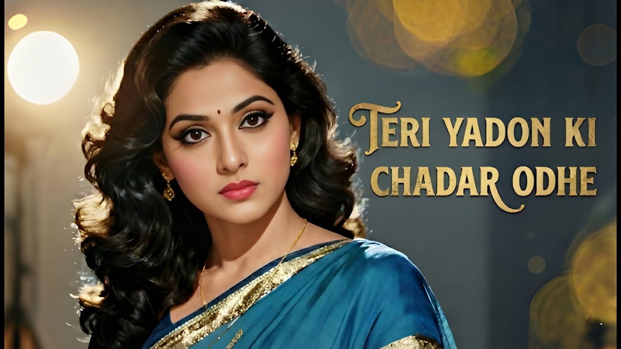 Teri Yadon Ki Chadar Odhe | Old Hindi Song | Heard Touching 60s-70s Style Hindi Song