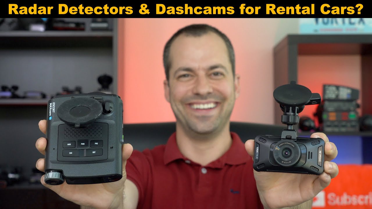 Rental Car Radar Detector and Dashcam