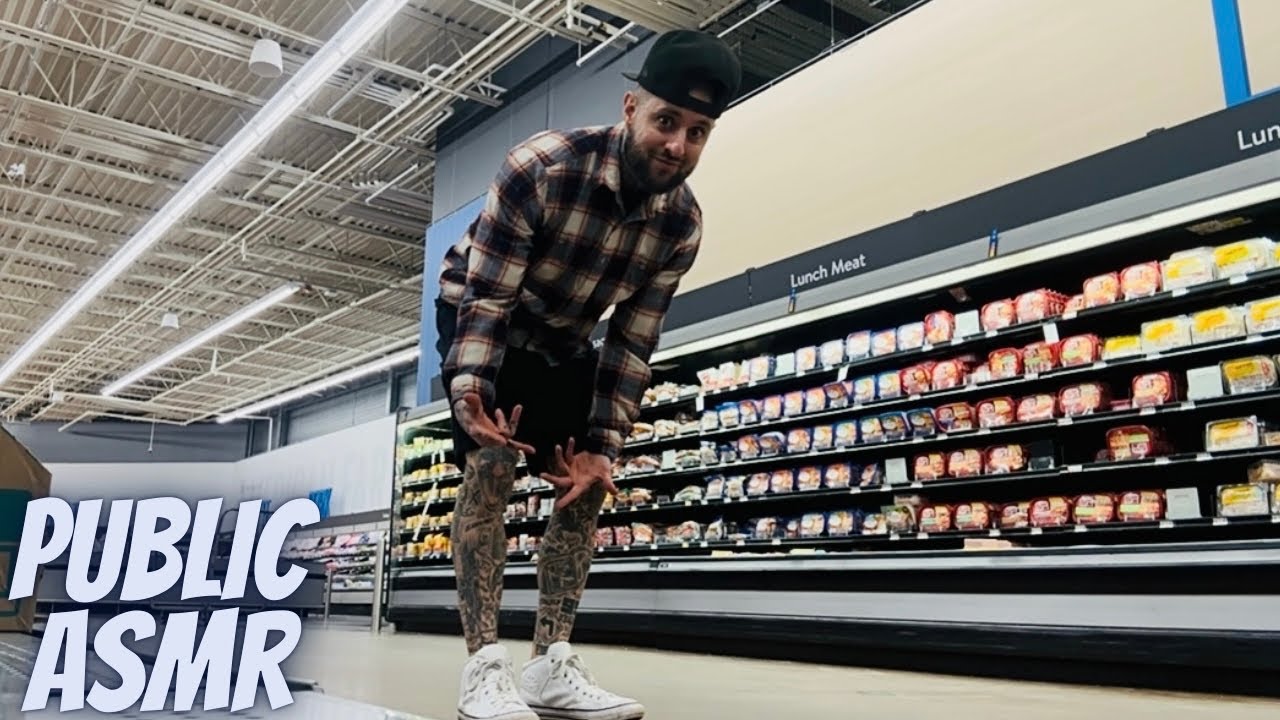 Public ASMR At Walmart | Fast & Aggressive Triggers  W/Camera Tapping