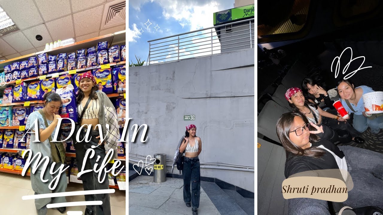 Movie date with my girls 🤍. #vlog #girlsday #girlsdayout #funny #fun