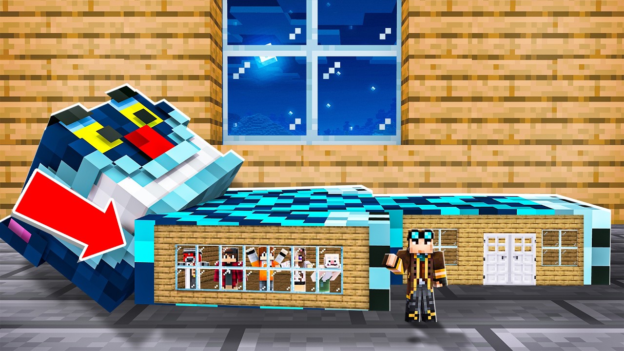 NASCONDINO DA BLOCCHI CONTRO I MIEI AMICI SU MINECRAFT!!