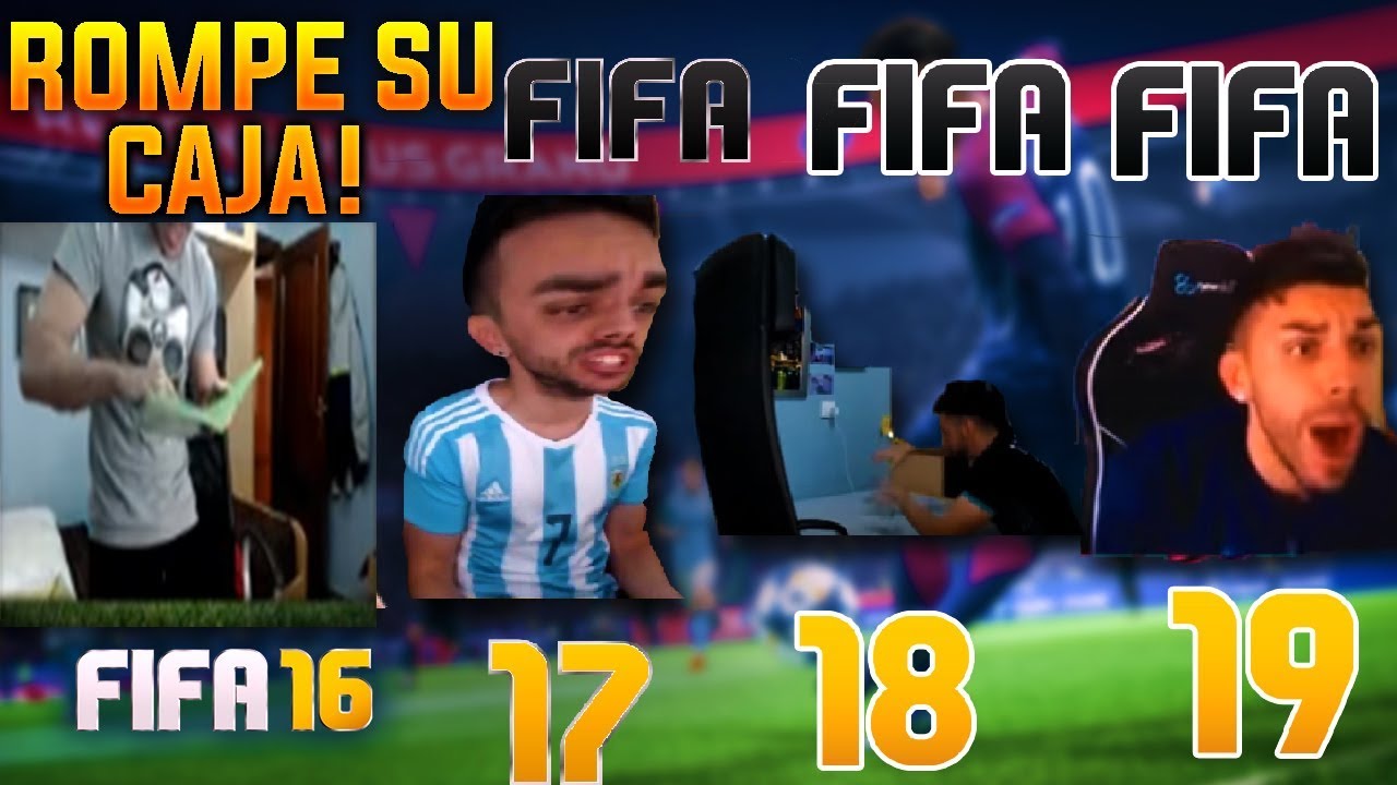 LOS ENFADOS MAS EPICOS DE DjMaRiiO DE CADA FIFA| LOS MEJORES DJLLOROS (desde 16 al 19) | Alex TV