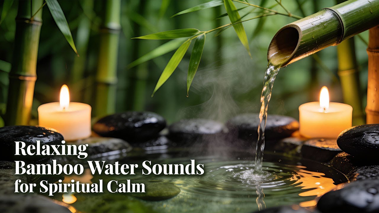 Relaxing Bamboo Water Sounds for Spiritual Calm