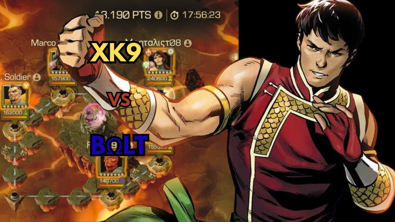 XK9 VS BΩLT | shi+200%=sonho | T61W 9