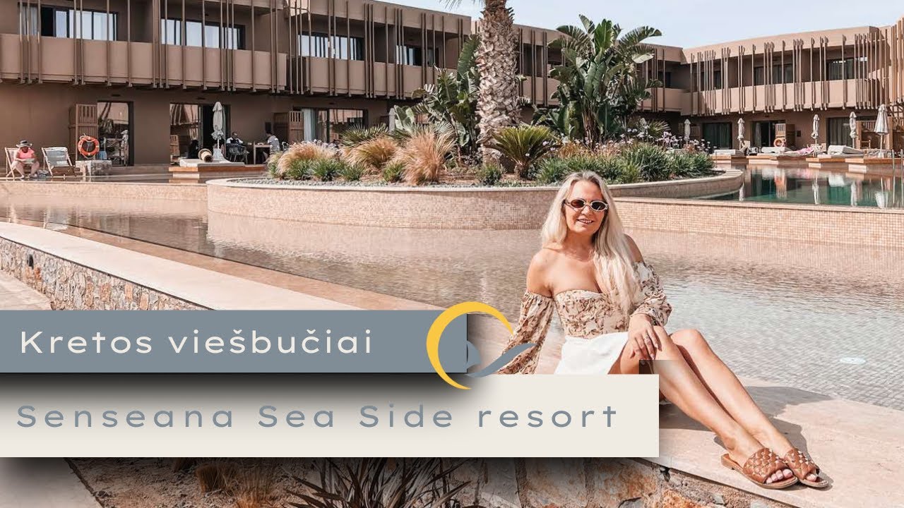 Patogiausias poilsis Kretoje? Viešbutis su lovomis baseine - Senseana Sea Side Resort!