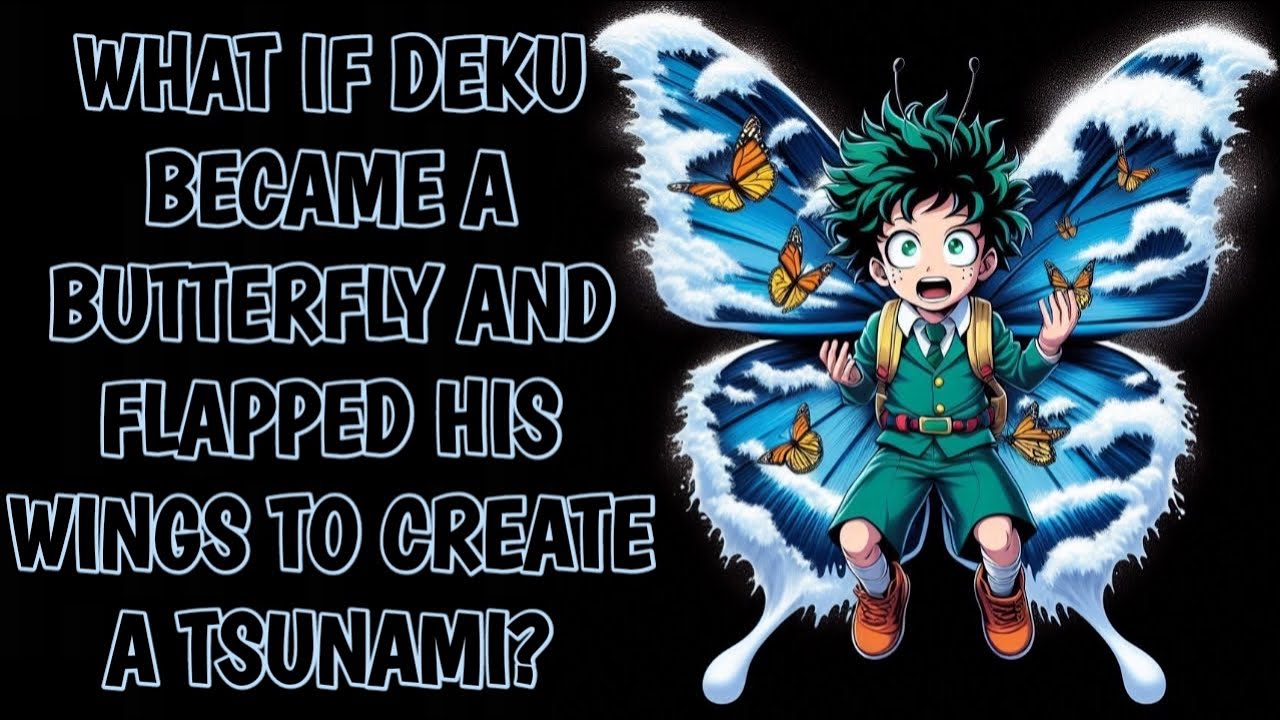 What if Deku Became a Butterfly and Flapped His Wings to Create a Tsunami?