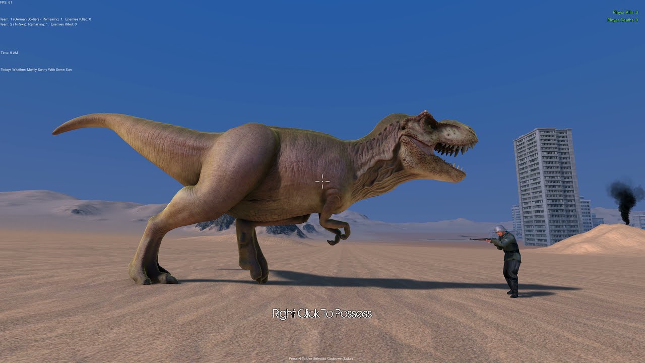 TREX vs EVERY UNIT - Ultimate Epic Battle Simulator UEBS