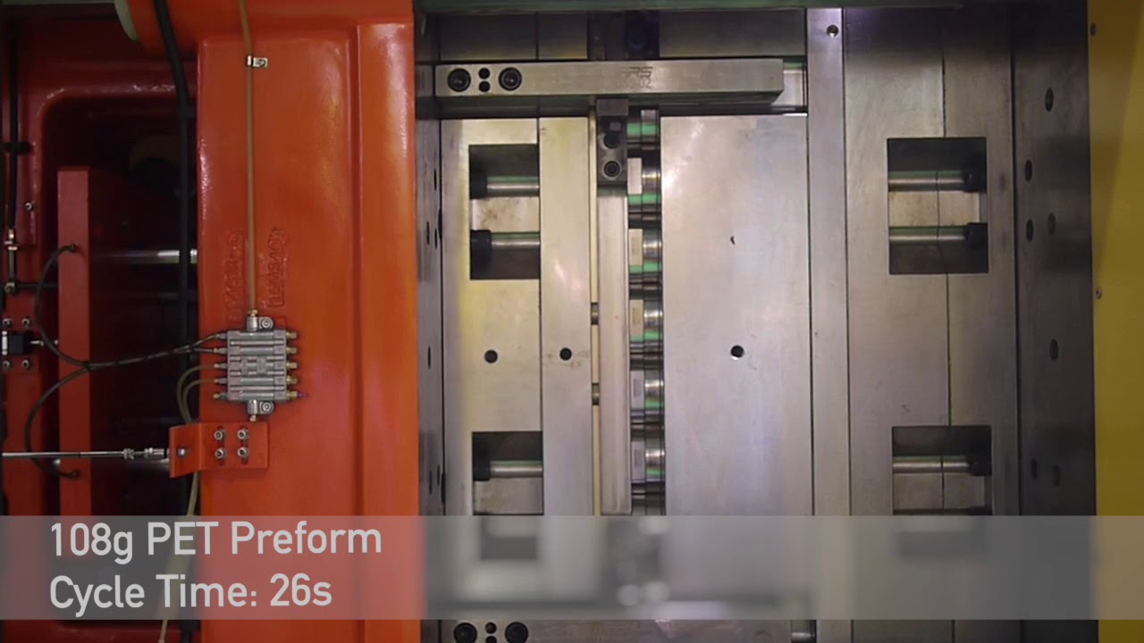 3.ECO300 2500 High Efficient Preform Injection System Guangzhou Grain and Oil Exhibition