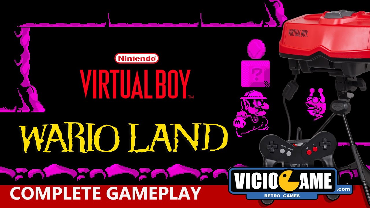 🎮 Wario Land (Virtual Boy) Complete Gameplay