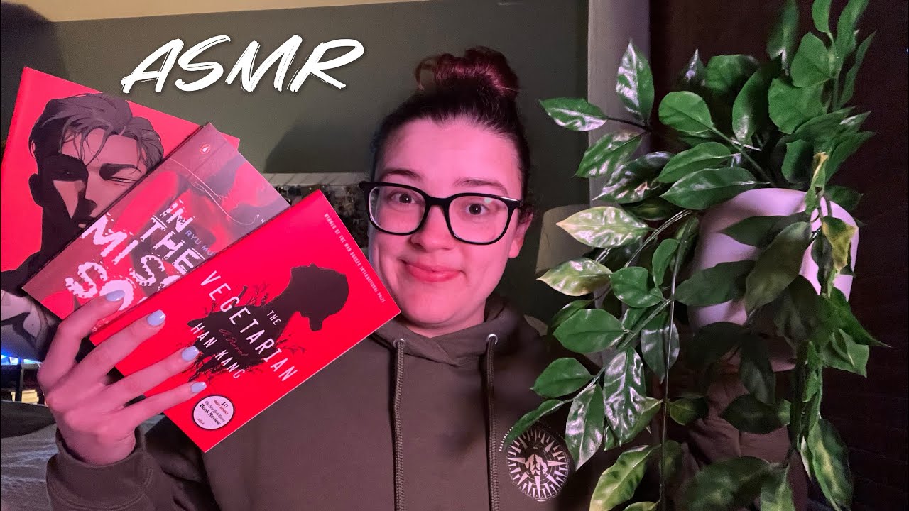 ASMR book tapping, hand movements, giving you tingles 🌻 (whispered lofi asmr)