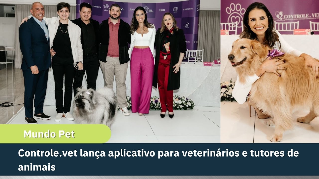 Controle vet lança aplicativo para veterinários e tutores de animais