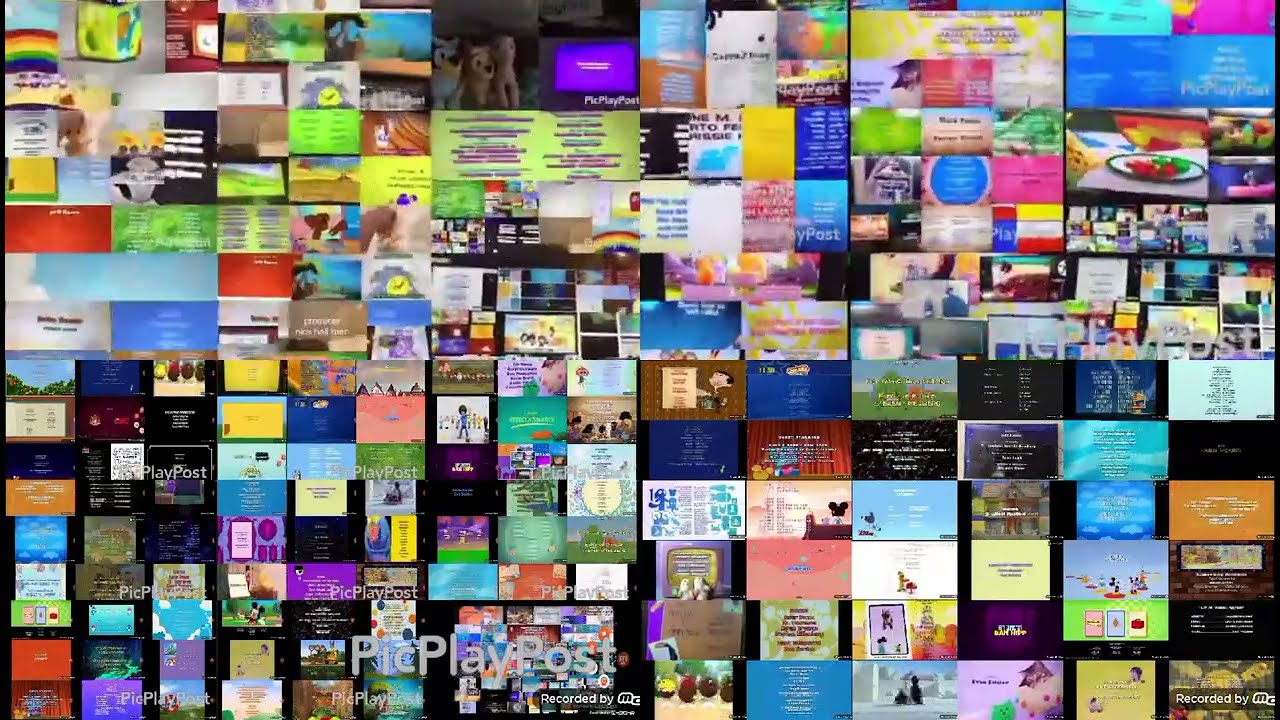 1000 tv shows credits remix