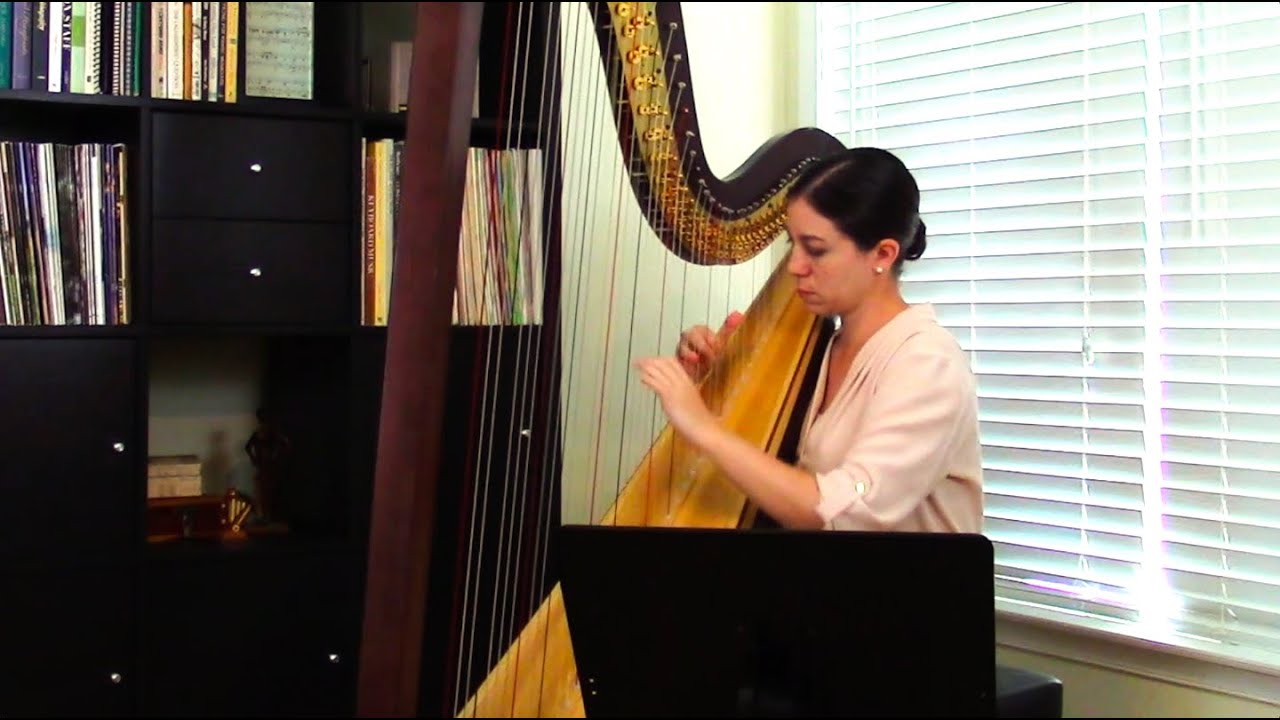 Seguidilla by Carlos Salzedo, Inspirational Videos for Young Harpists, #51