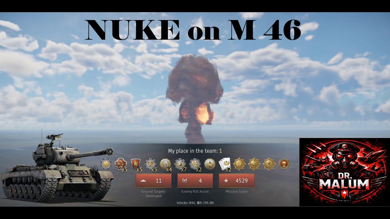 A NUKE on the M46 — easy!