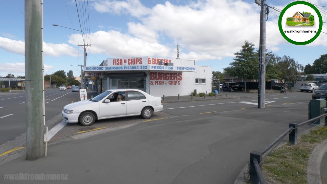 Dangerous New Zealand Streets - Stanmore Road Christchurch 4K