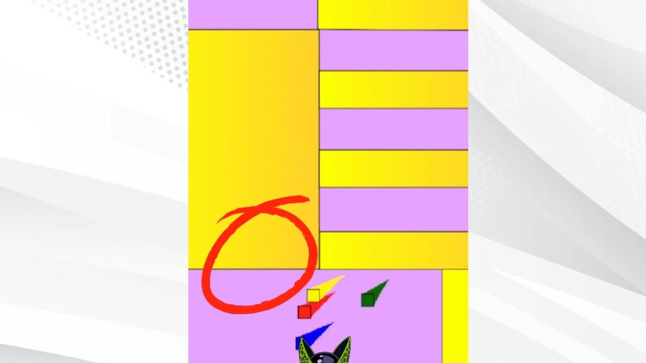 Corrida de quadrados #corrida #asmr #quadrados