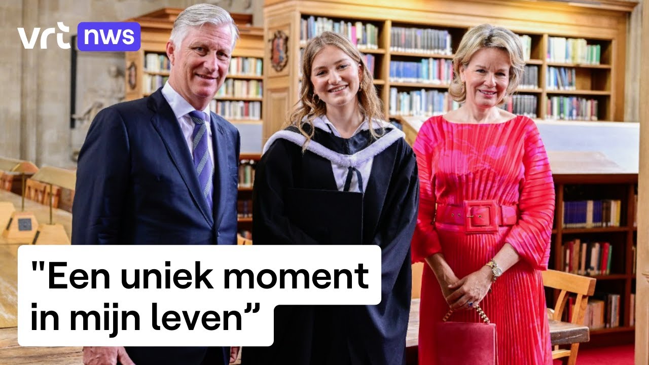 Prinses Elisabeth is officieel afgestudeerd in Oxford