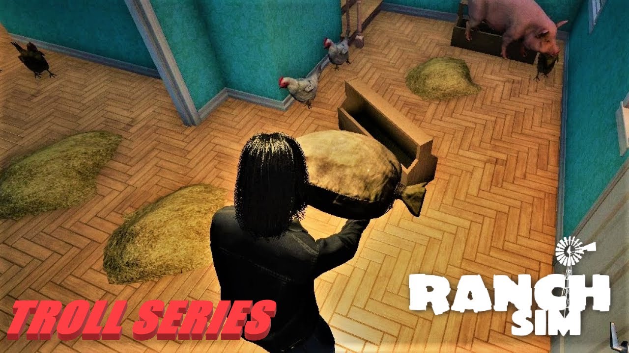 WE TRIED TO TROLL THEM WITH ANIMALS IN RANCH SIMULATOR. BUT THIS HAPPEND! | RANCH SIM TROLL SERIES |