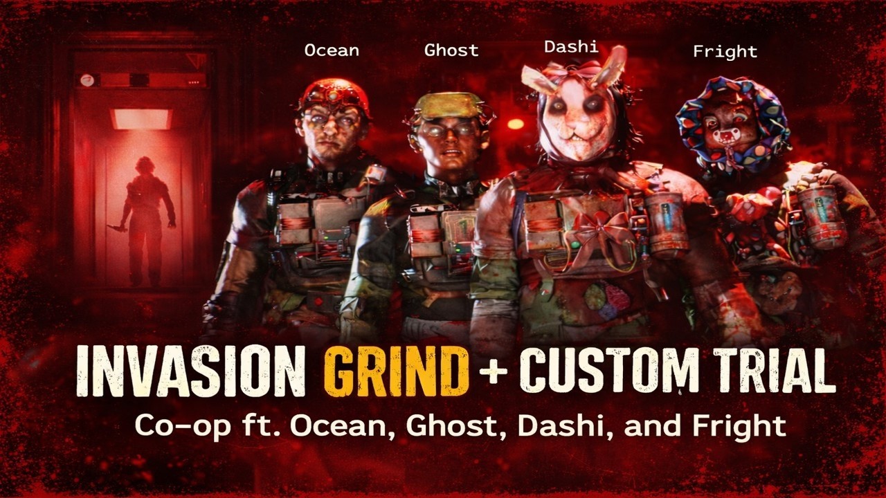 Outlast Trials - Live Stream - Invasion Grind and A Custom Trial - Co-op Runs With Friends