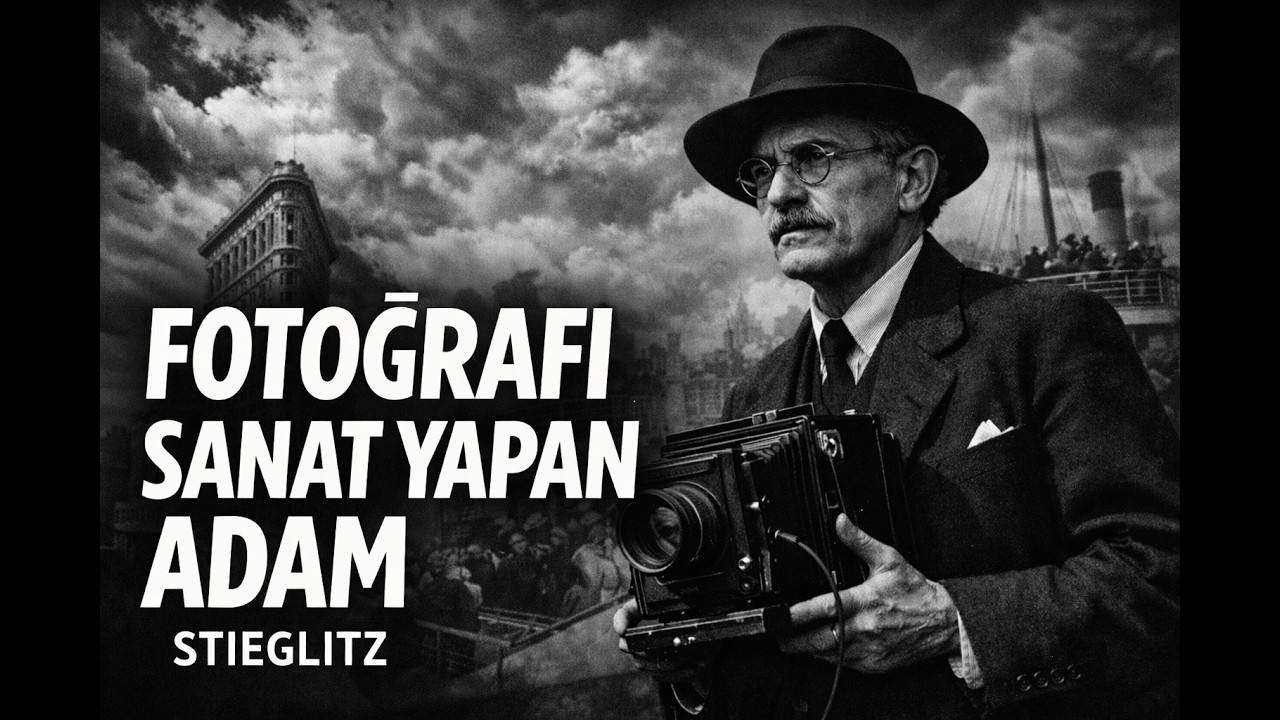 Alfred Stieglitz: Fotoğrafın Sanat Olmasını Sağlayan Adam | Fotoğraf Tarihi Podcast