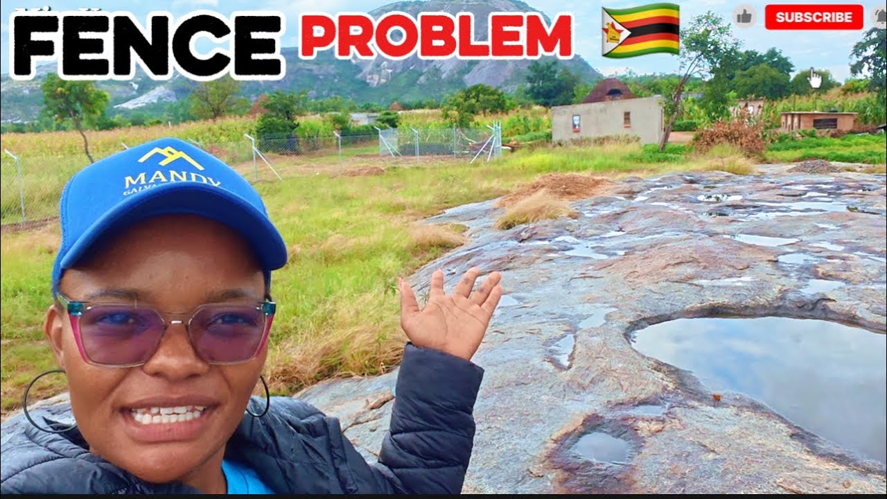Huge Fencing Challenge in Murewa | Installing a Fence on a Giant Rock