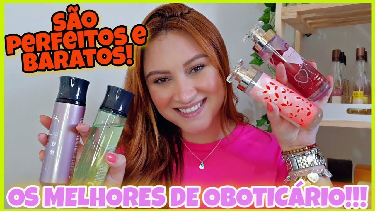 MELHORES SPLASHS OBOTICÁRIO!!! Quer comprar algum?! Vem ver qual o MELHOR! 💣