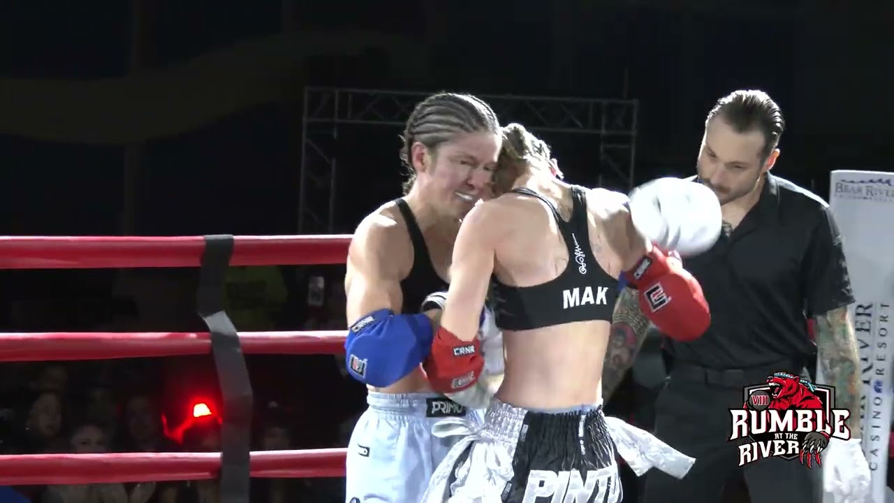 Rumble at the River VIII Muay Thai Amateur Flyweight Bout. Ali Hill vs Makenzie Jenkins