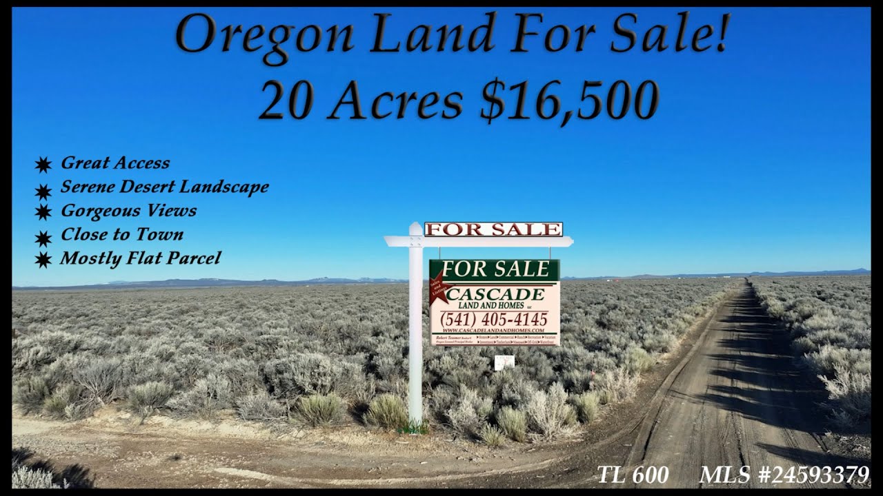 Oregon Land For Sale! 20 Acres~$16.5K!, Great Bug-Out/Camping Property With Easy Access!