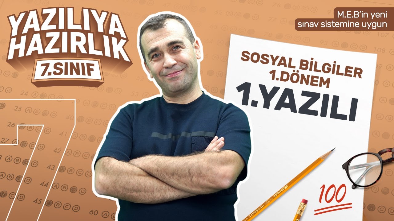 KİM 100 İSTER? 7.Sınıf Sosyal Bilgiler 1.Dönem 1Yazılıya Hazırlık -2023-2024- Sınav Konuları Tekrarı