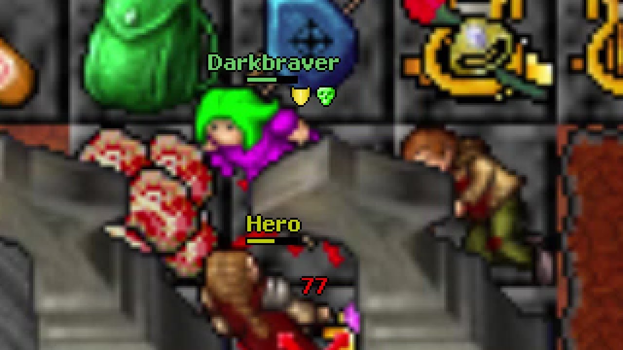 Darkbraver | HERO (Azura, Tibia 7.3)