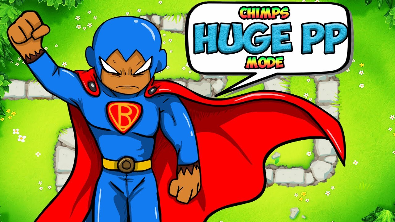 ШИМПАНЦЕВ С ТОЛЬКО СУПЕР ОБЕЗЬЯНОЙ!!! BTD6