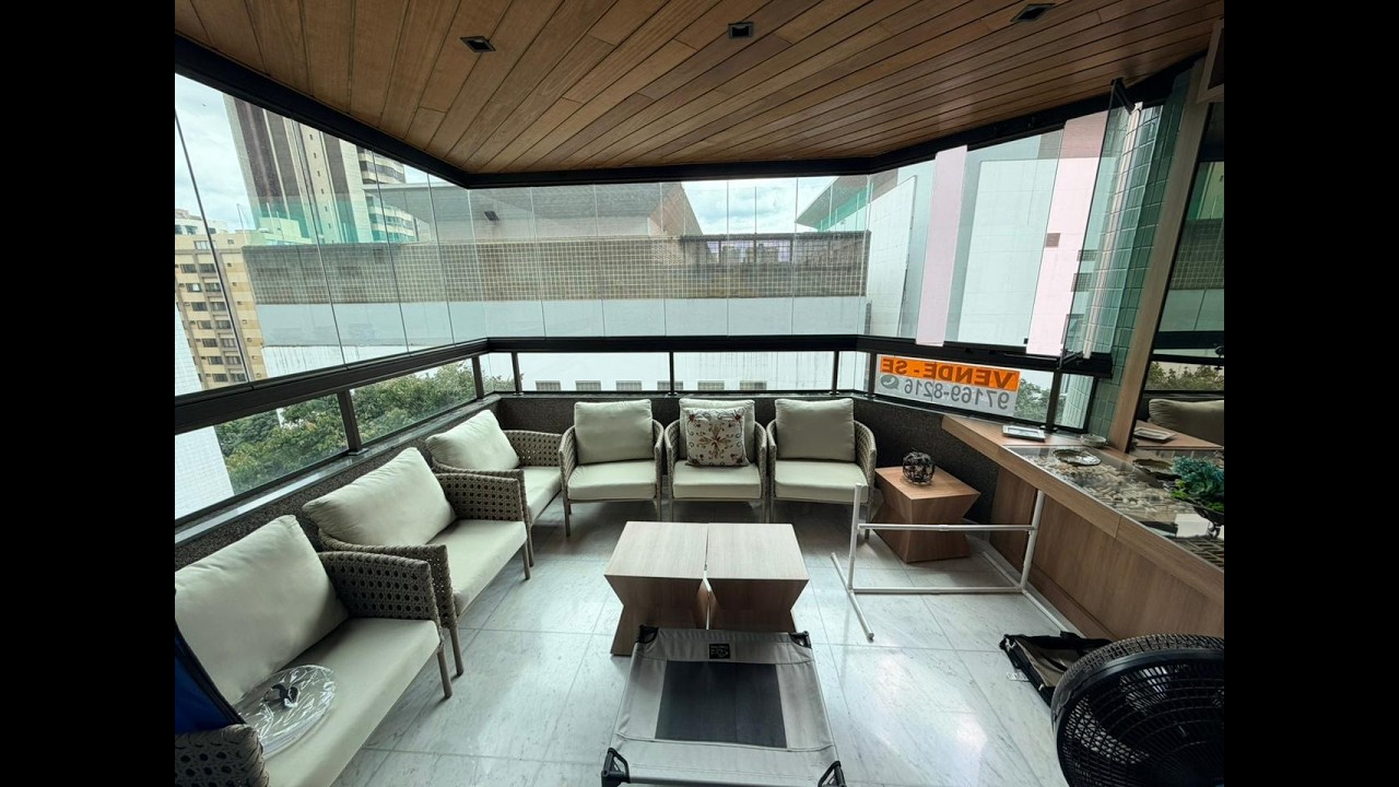 APARTAMENTO 501 – ALTO PADRÃO | 240m² | 4 SUÍTES | 3 VAGAS LIVRES