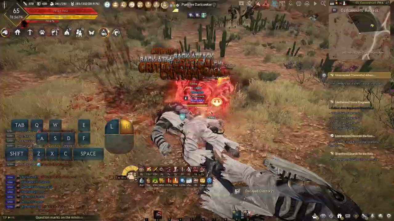BDO Lahn Succession | 46k Trash Darkseeker's Retreat - L2 + Agris | 4 B+ Silver