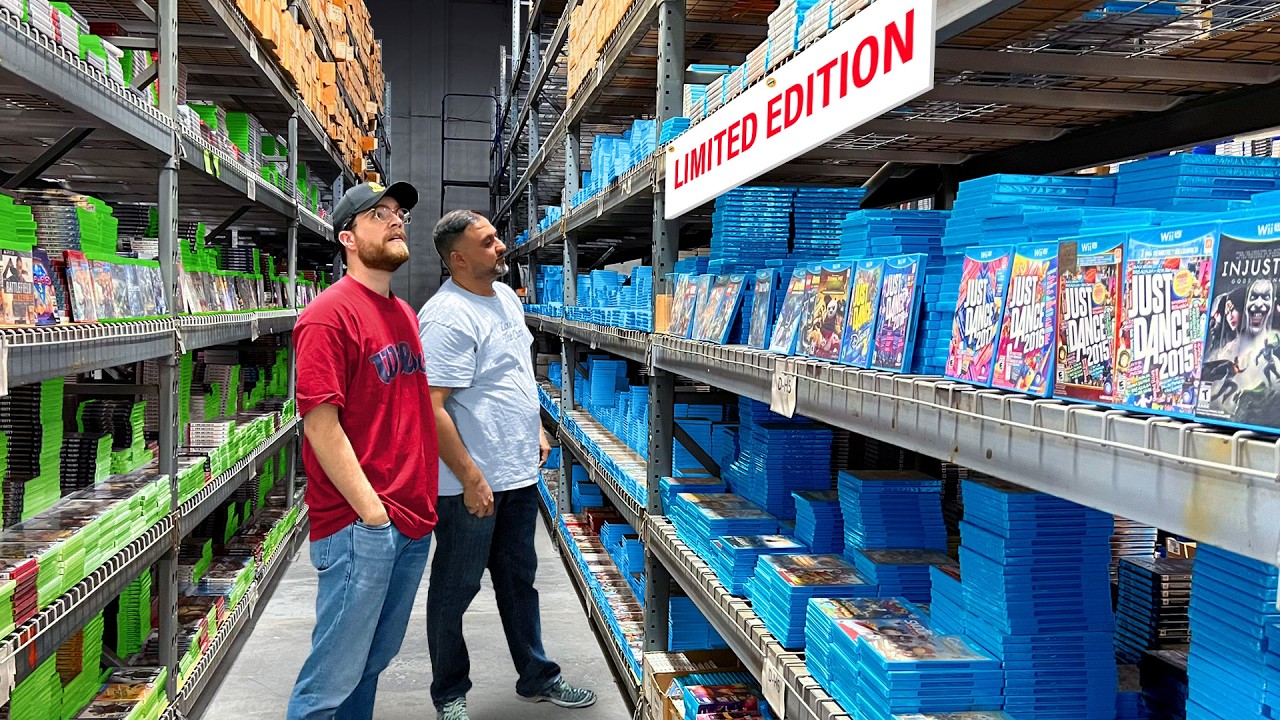 A Look Inside the $5M Video Game Warehouse