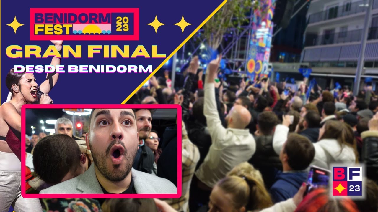 Gran Final BENIDORM FEST 2023: ASÍ se vivió en las CALLES de BENIDORM el triunfo de BLANCA PALOMA
